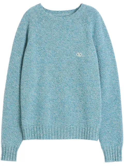 Valentino Garavani VLogo-embroidered sweater