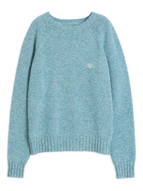 Valentino Garavani VLogo-embroidered sweater