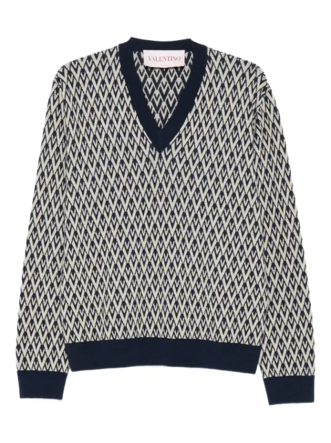 Valentino Garavani Toute La V wool sweater