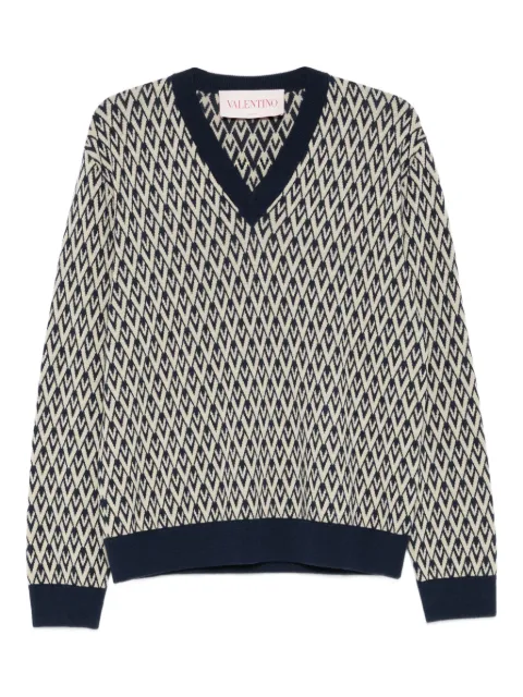 Valentino Garavani Toute La V wool sweater