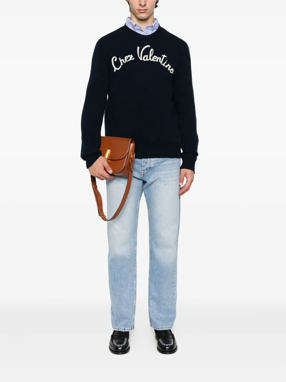 Valentino Garavani свитер с вышивкой Chez | Толстовки | Image 2