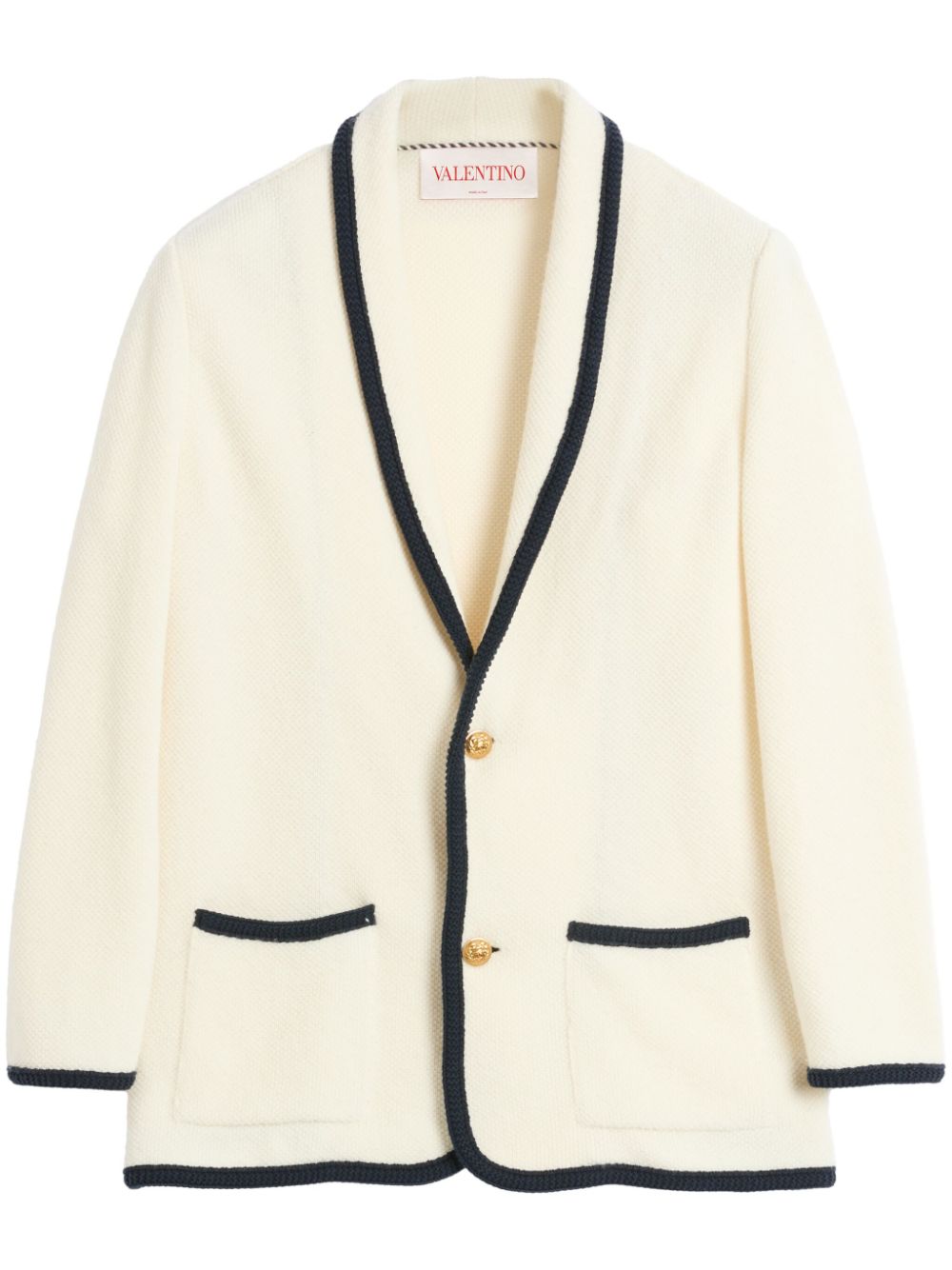 Valentino Garavani single-breasted jacket - White