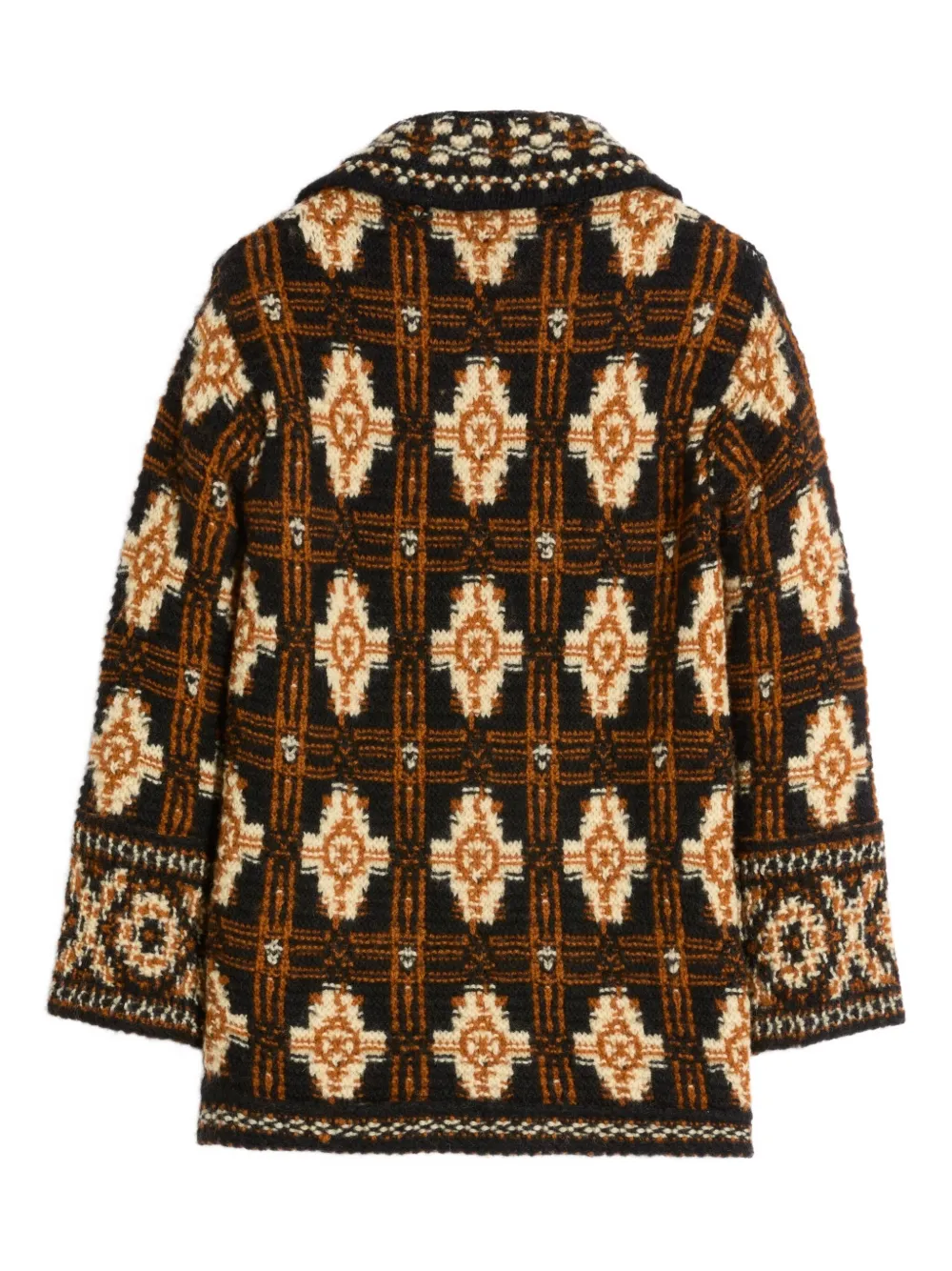 Valentino Garavani geometric-pattern wool cardigan | Cardigans | Image 2