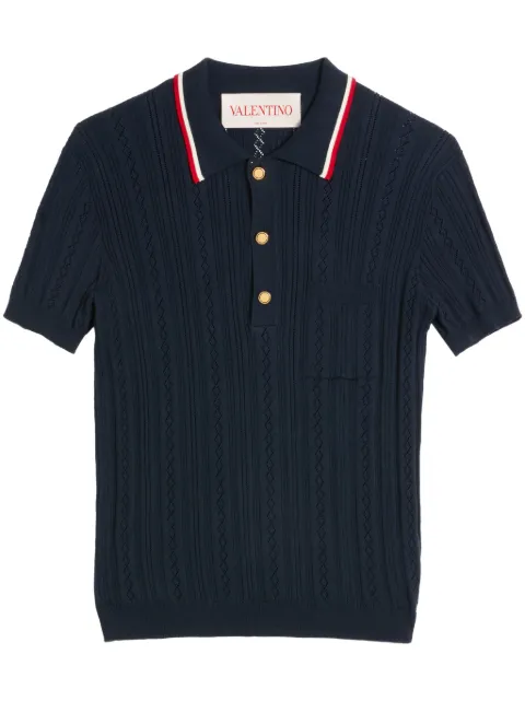 Valentino Garavani cotton polo shirt