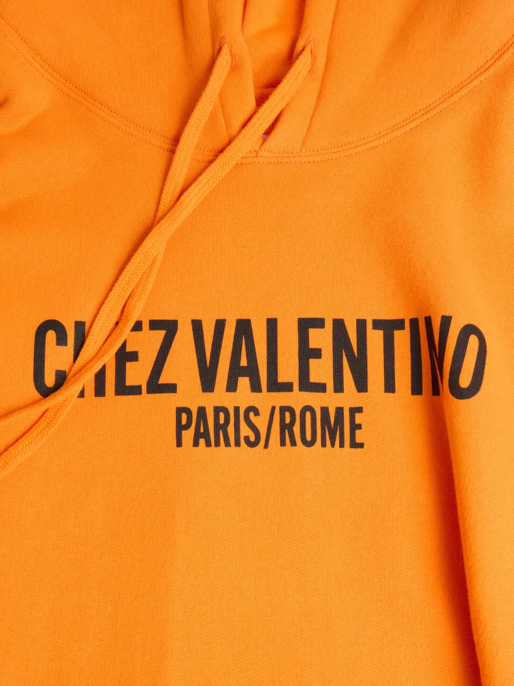 パーカー・フーディ Valentino Garavani CHEZ VALENTINO PRINT HOODIE Valentino Garavani Chez-print Hoodie | Orange | FARFETCH