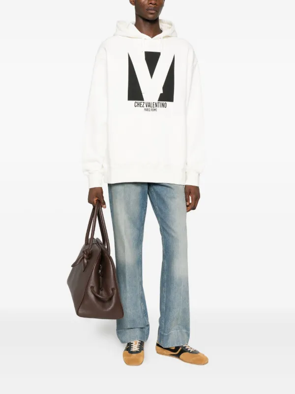 Valentino Garavani シェ パッチ パーカー | ホワイト | FARFETCH JP