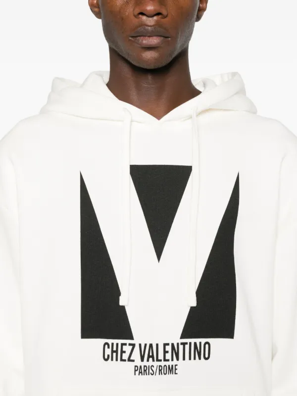 Valentino Garavani シェ パッチ パーカー | ホワイト | FARFETCH JP