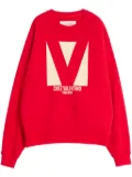 Valentino Garavani Chez-patch sweatshirt - Red