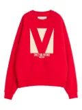 Valentino Garavani crew-neck sweatshirt - Red
