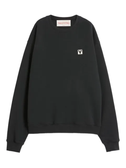 Valentino Garavani sudadera con parche del logo