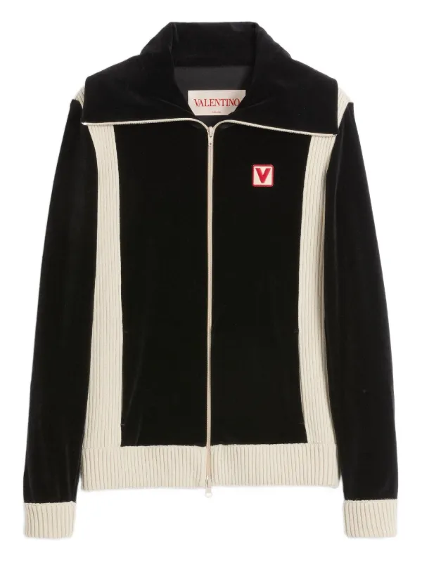 Valentino Garavani Chez-patch Sweatshirt in Black