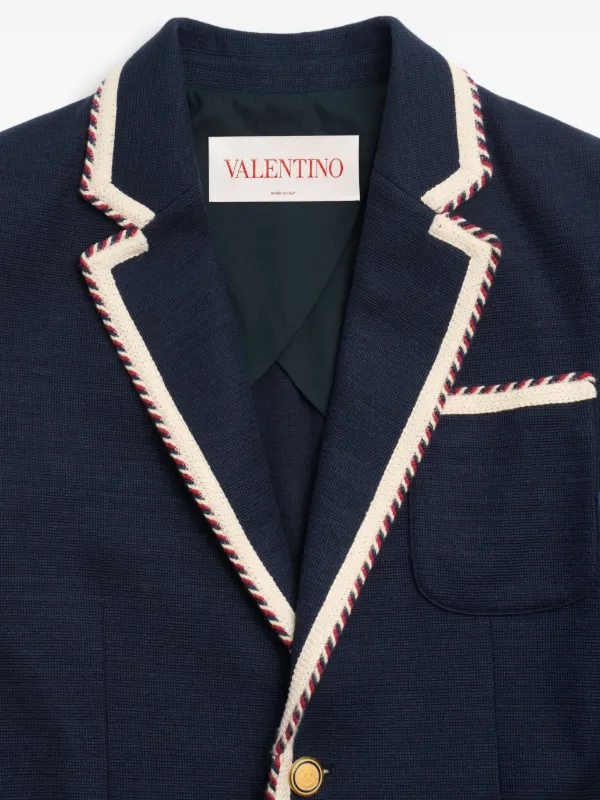 ジャケット Valentino Garavani Single-Breasted Jacket VALENTINO GARAVANI - Single-breasted jacket | Leam Roma