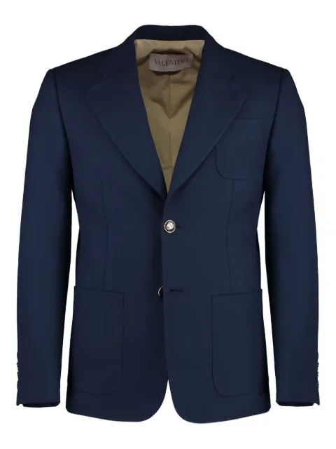 Valentino Garavani single-breasted gabardine jacket