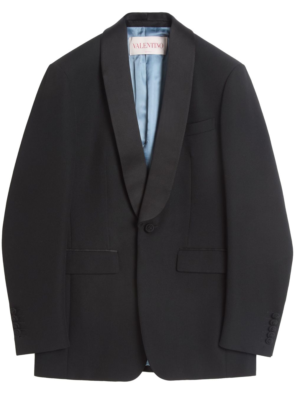 Valentino Garavani wool tuxedo jacket - Black