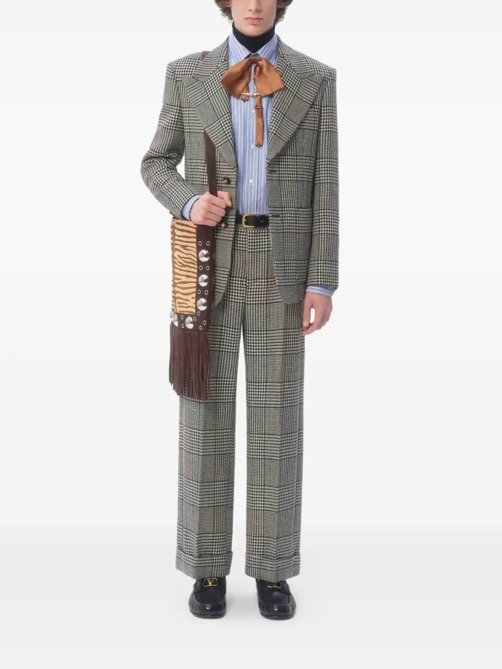 Valentino Garavani houndstooth single-breasted blazer | Suit & Dinner Jackets | Image 2