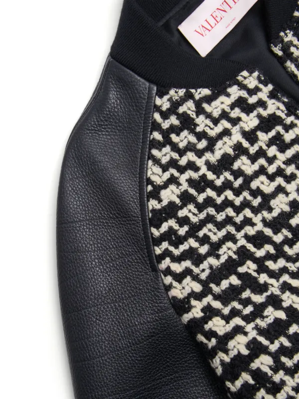 Valentino Garavani Macro houndstooth jacket 千鳥格子 千鳥格子柄 ウール ダブルブレスト トレンチコート for メンズ