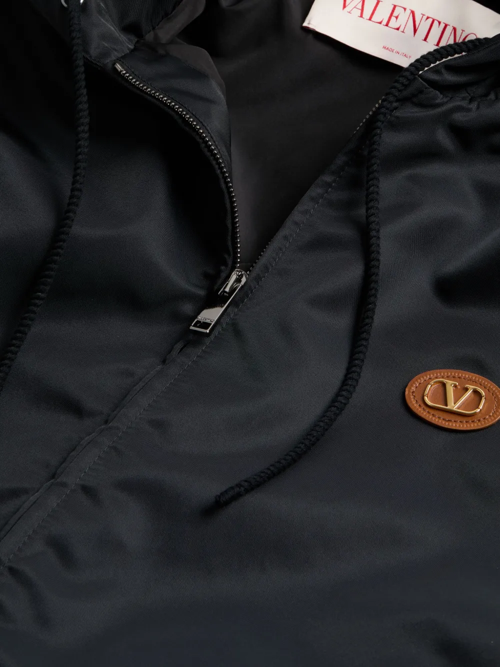Valentino Garavani Vロゴ ウインドブレーカー | ブラック | FARFETCH JP