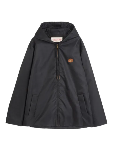 Valentino Garavani VLogo-patch hooded windbreaker