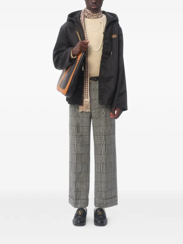 Valentino Garavani Vロゴ ウインドブレーカー | ブラック | FARFETCH JP