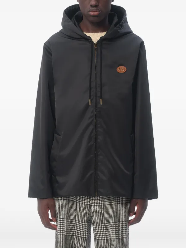 Valentino Garavani Vロゴ ウインドブレーカー | ブラック | FARFETCH JP