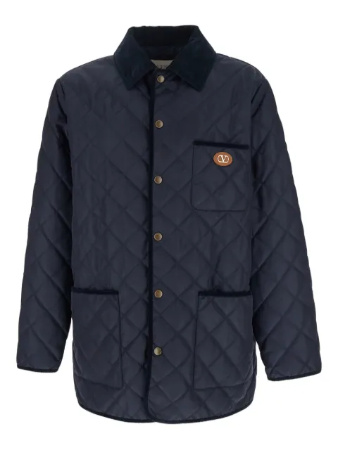 Valentino Garavani VLogo-patch hooded windbreaker