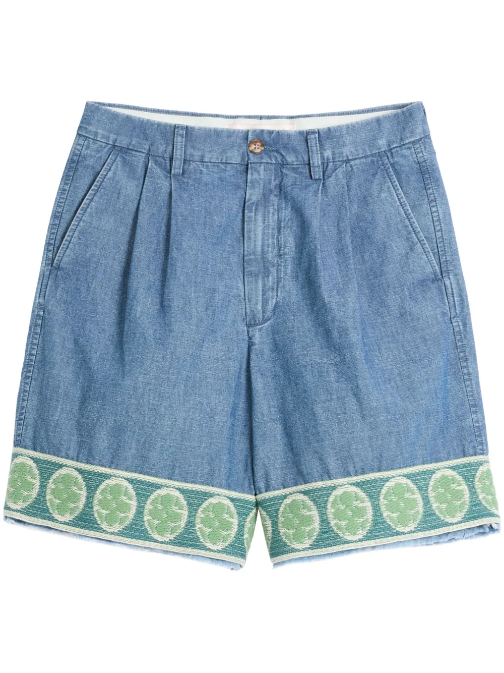 Valentino Garavani Denim shorts Blauw