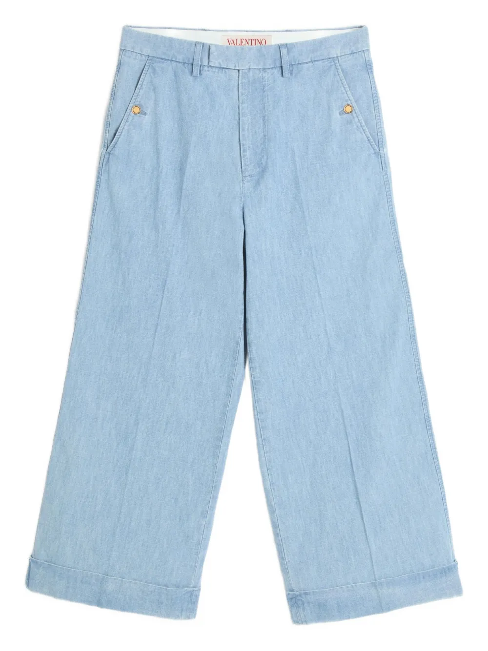 Valentino Garavani cuffed jeans | Blue | Image 1