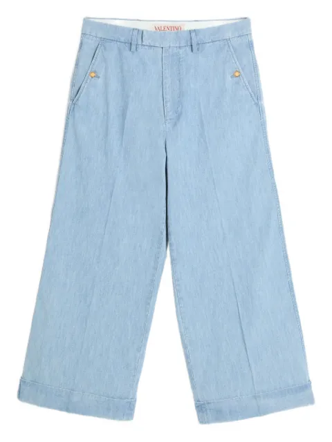 Valentino Garavani cuffed jeans