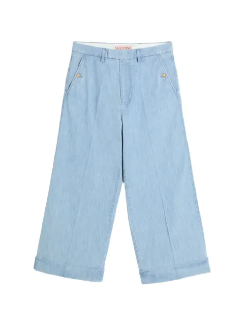 Valentino Garavani cuffed jeans