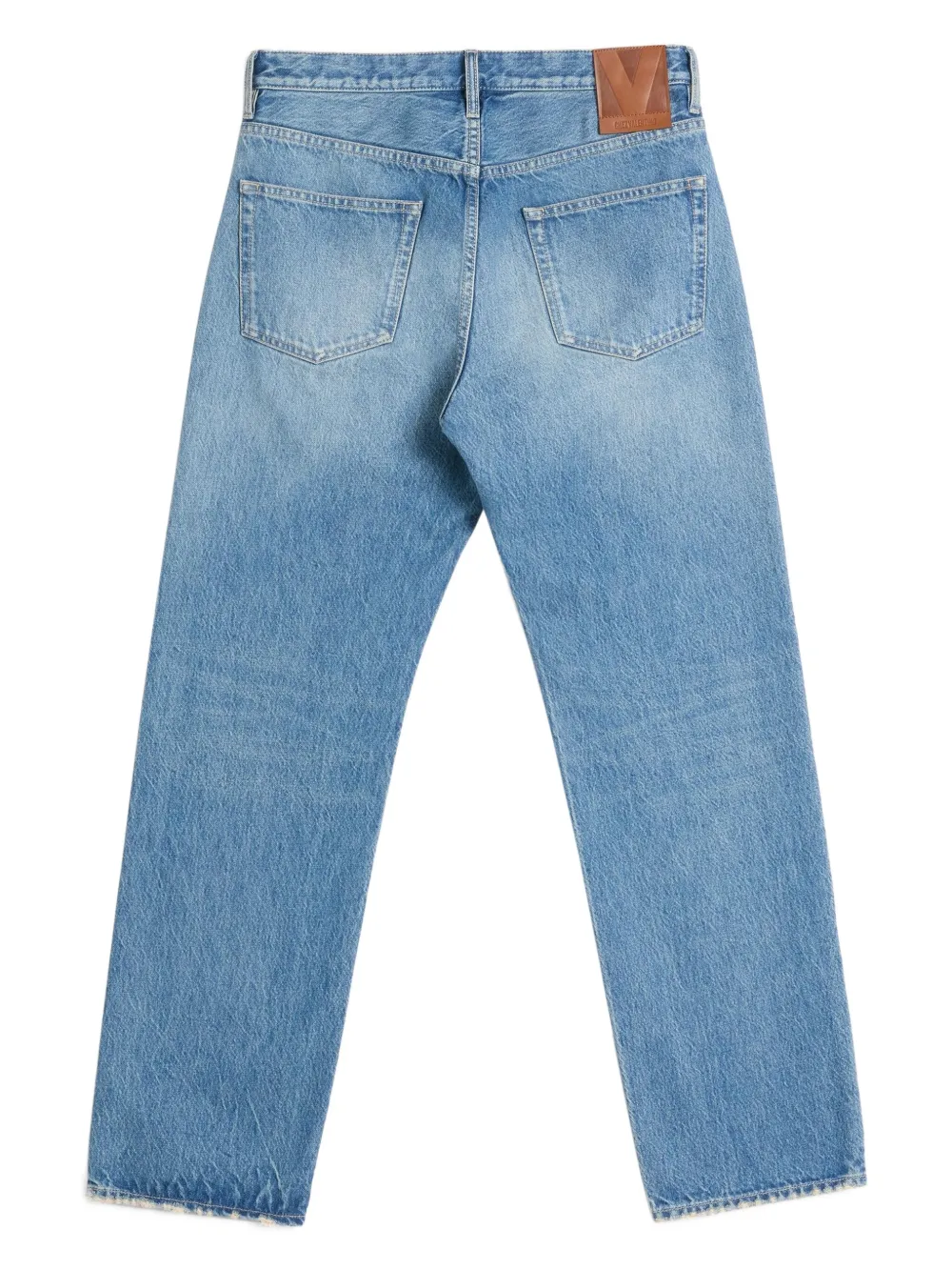 Valentino Garavani logo-patch jeans | Regular & Straight-Leg Jeans | Image 2