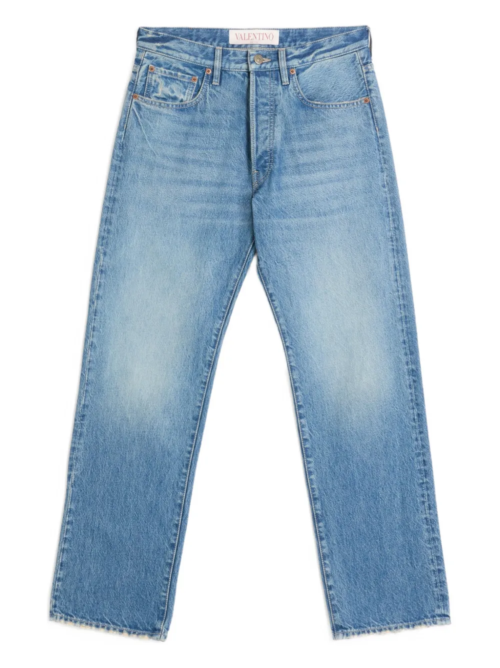 Valentino Garavani Straight jeans Blauw