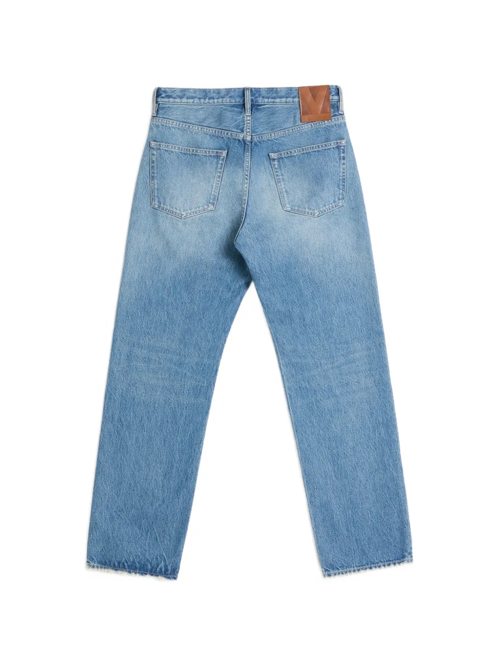 Valentino Garavani Jeans met logopatch Blauw