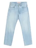 Valentino Garavani logo-patch jeans - Blue