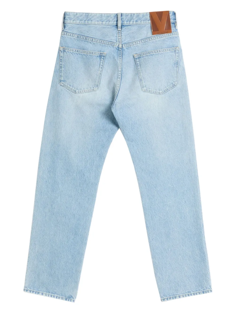 Valentino Garavani logo-patch jeans | Regular & Straight-Leg Jeans | Image 2