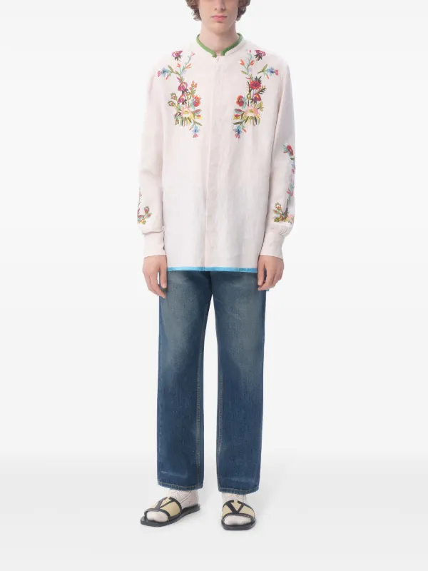 Valentino Garavani ストレートジーンズ | ブルー | FARFETCH JP