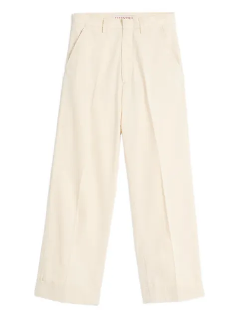 Valentino Garavani cuffed trousers