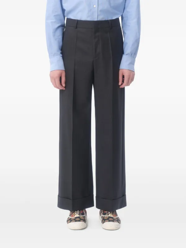 パンツ VALENTINO D ring Wool Gabardine Trousers VALENTINO D ring Wool Gabardine Trousers - メルカリ