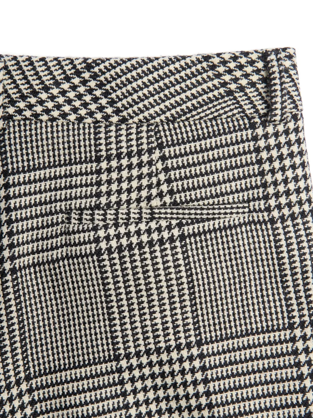 Valentino Garavani turn-up checked trousers | Regular-Fit & Straight Leg Pants | Image 2