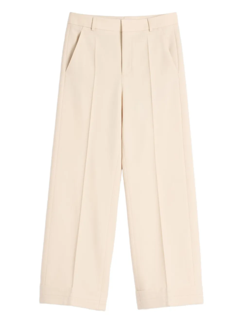 Valentino Garavani Gabardine wool trousers | Neutrals | Image 1