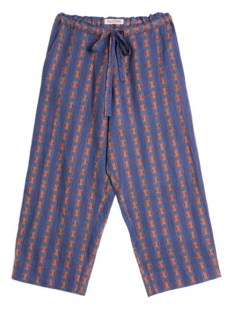 Valentino Garavani Voyage Imaginaire-print trousers