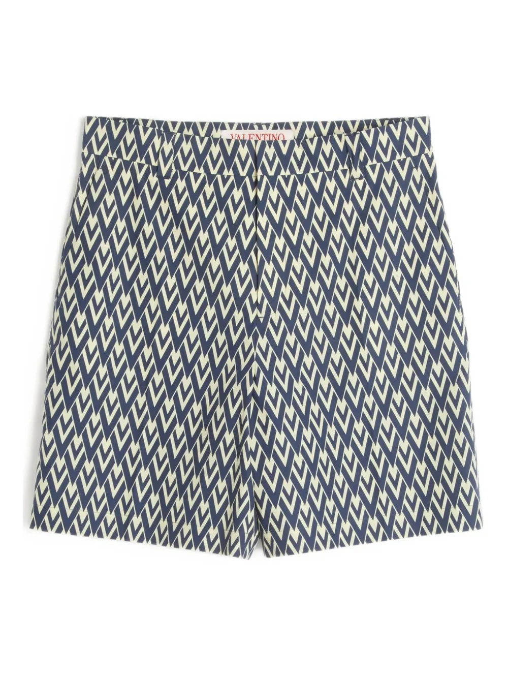 Valentino Garavani Toute La V バミューダショーツ - ブルー Valentino Garavani Toute La V バミューダショーツ - ブルー