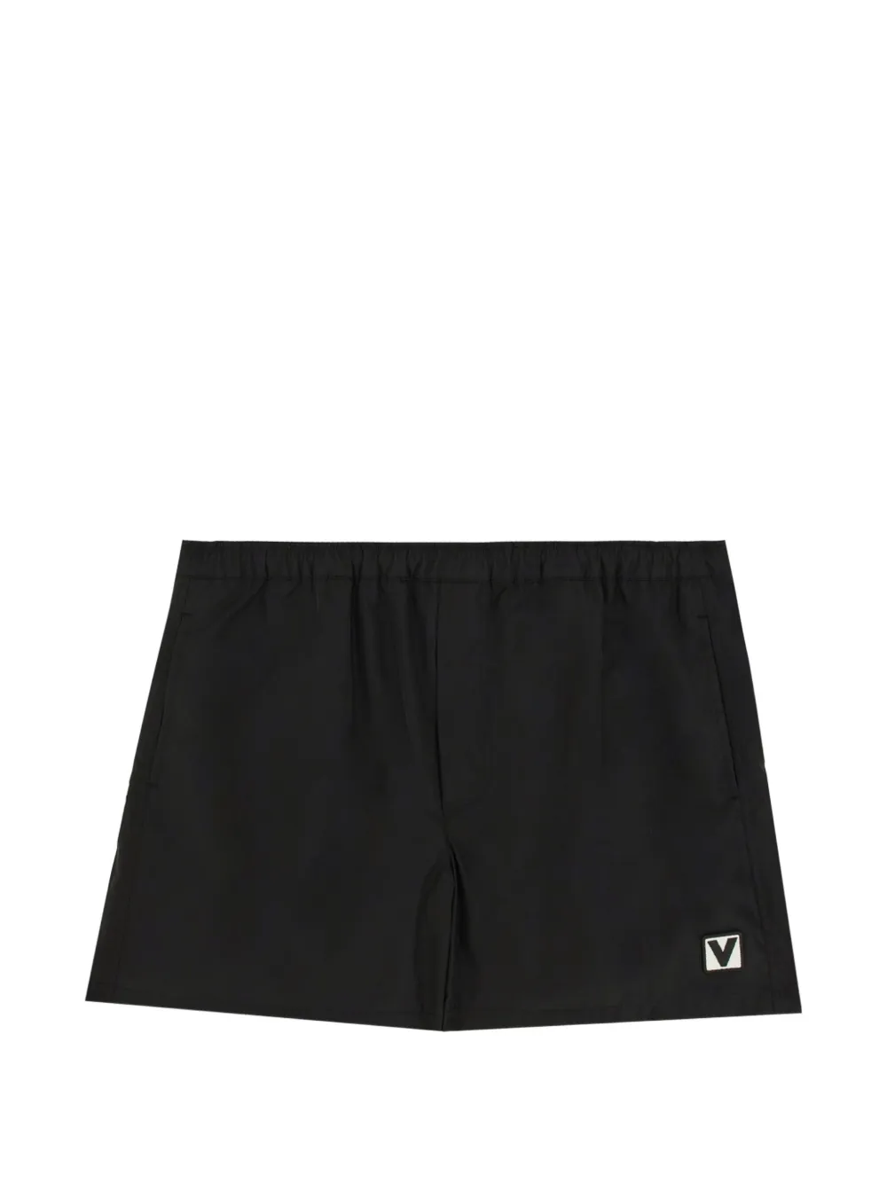 Valentino Garavani Zwembroek met Chez-patch Zwart