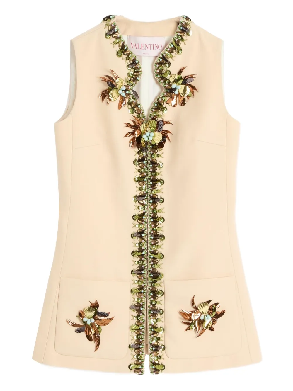 Valentino Garavani Double Compact Drill トップ - ニュートラル Valentino Garavani Double Compact Drill トップ - ニュートラル