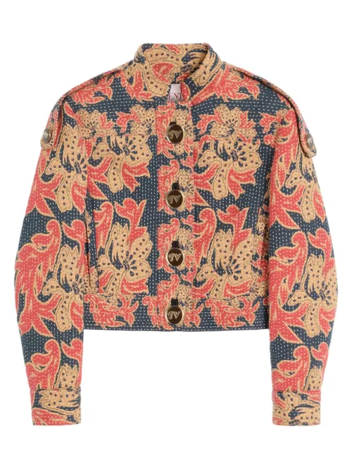 Caban Apres L'Hiver en jacquard - Valentino Garavani - Modalova