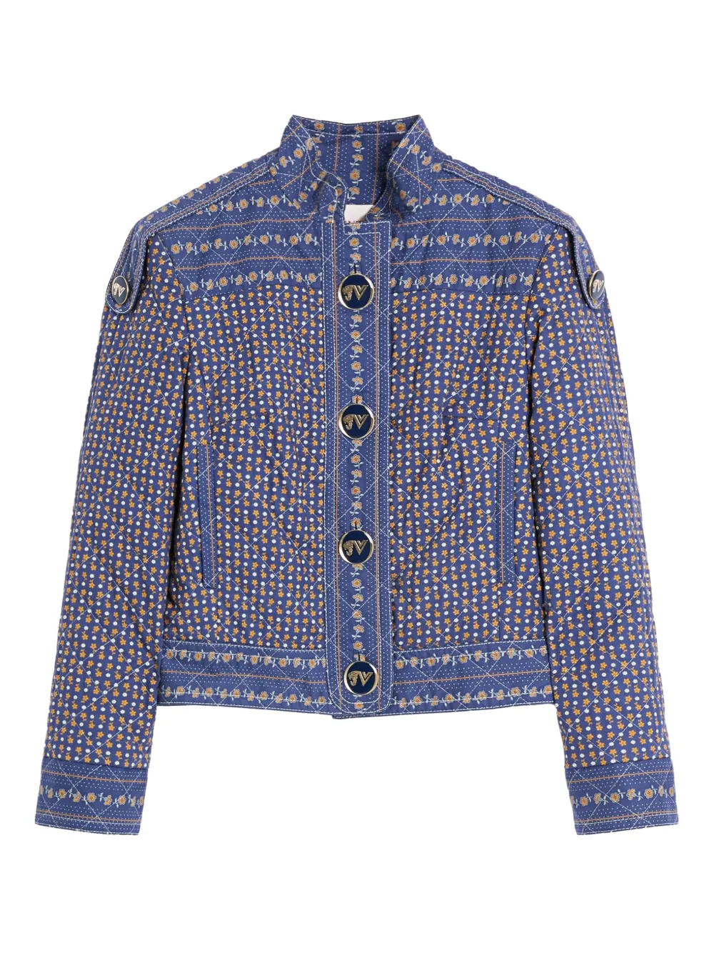 Valentino Garavani Voyage Imaginaire Caban jack Blauw