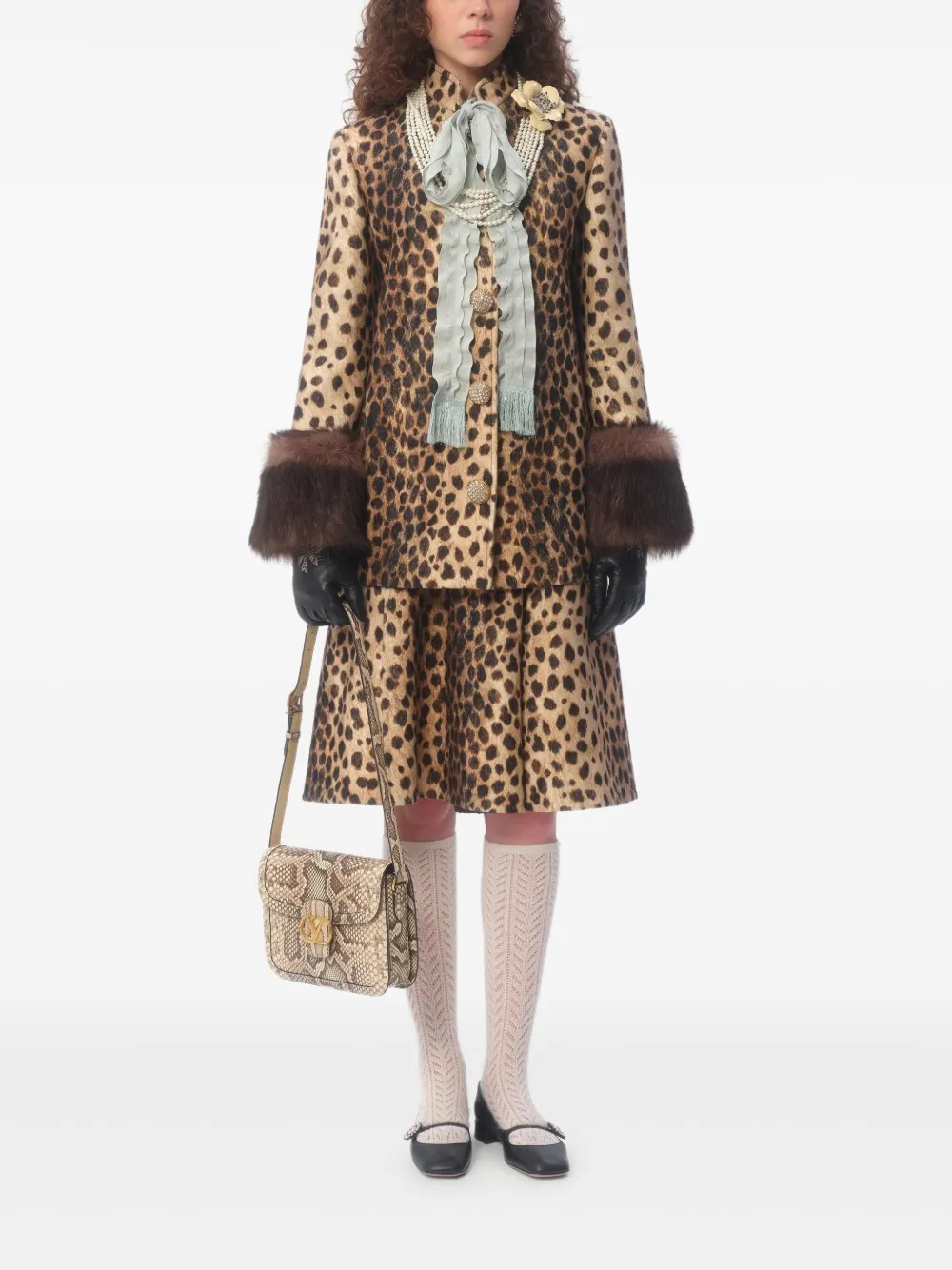Valentino Garavani معطف كابان 'جاغوار سبوتس' | بليزرات | Image 2