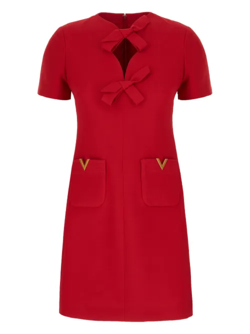 Robe courte Crepe Couture - Valentino Garavani - Modalova