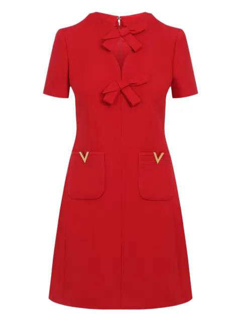 Valentino Garavani crepe couture mini dress