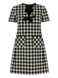 Valentino Garavani Damier Light tweed mini dress - Neutrals