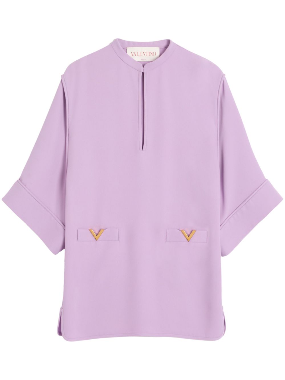 Valentino Garavani Cady blouse Paars